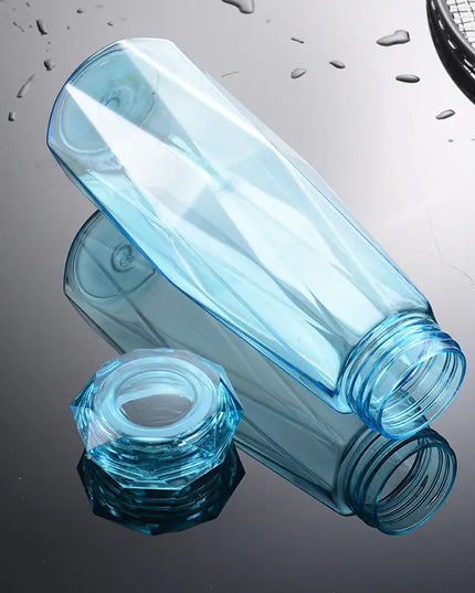5213 Glass Fridge Water Bottle Plastic Cap With Two Water Glass For Home  Kitchen Use