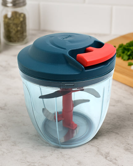 Apex Speed-x Hand-powered Vegetable Chopper (1000 Ml)