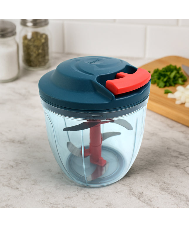 Apex Speed-x Hand-powered Vegetable Chopper (1000 Ml)