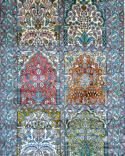 Regular silk carpet, size: 2 feet 6 inches by 4 feet