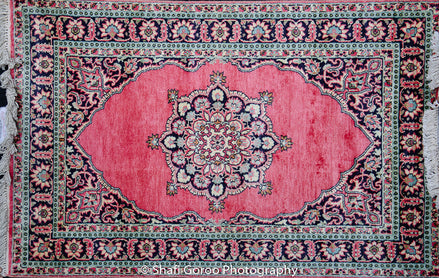 Regular silk carpet, size: 2 feet 6 inches by 4 feet