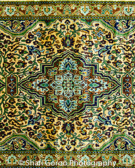 Regular silk carpet, size: 2 feet 6 inches by 4 feet