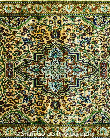 Regular silk carpet, size: 2 feet 6 inches by 4 feet