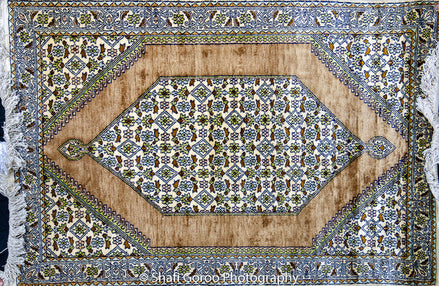 Regular silk carpet, size: 2 feet 6 inches by 4 feet
