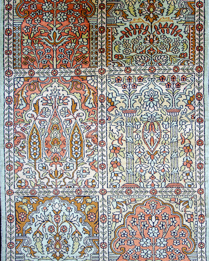 Regular silk carpet, size: 2 feet 6 inches by 4 feet