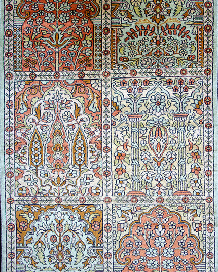 Regular silk carpet, size: 2 feet 6 inches by 4 feet