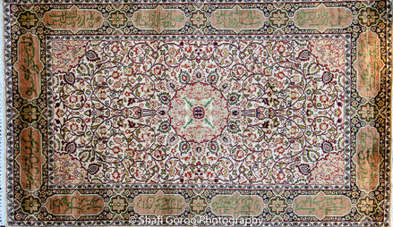 Regular silk carpet, size: 3 feet by 5 feet