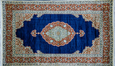 Regular silk carpet, size: 3 feet by 5 feet