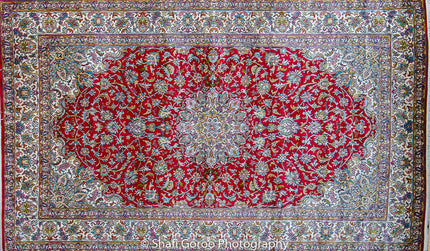 High knot silk on silk, size 3' x 5'