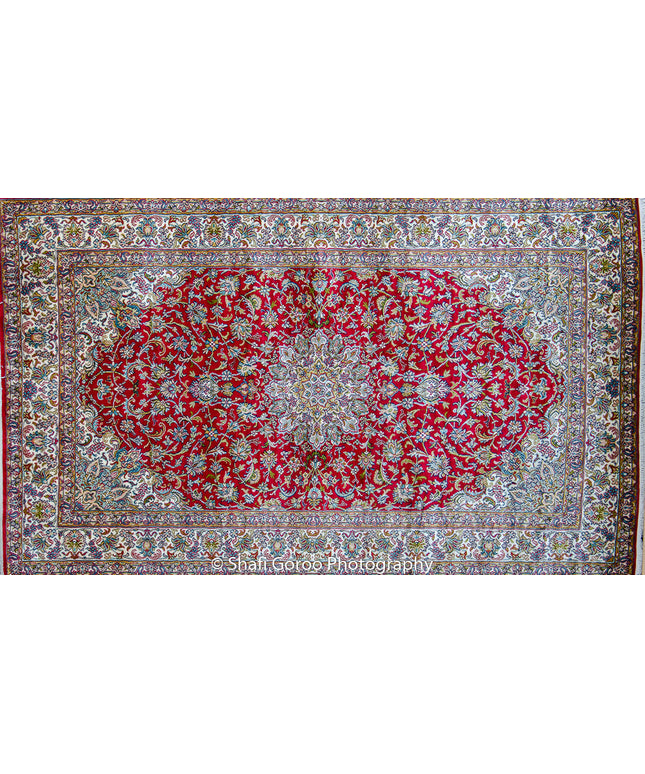 High knot silk on silk, size 3' x 5'