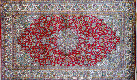 High knot silk on silk, size 3' x 5'