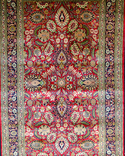 High knot silk on silk, size 2.5' x 4'