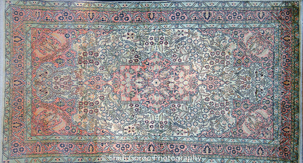 Regular silk carpet, size: 3 feet by 5 feet