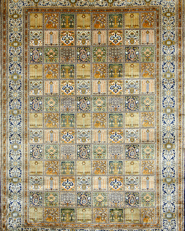 High knot silk on silk, size 4'x6'