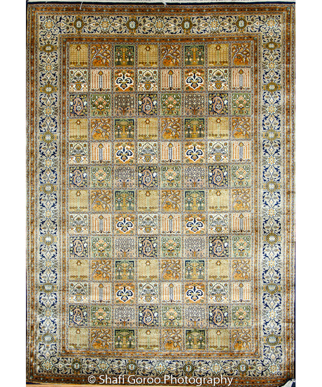 High knot silk on silk, size 4'x6'