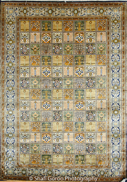 High knot silk on silk, size 4'x6'