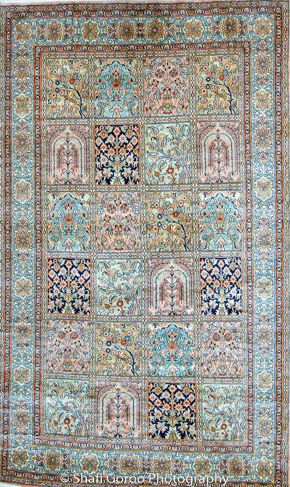 High knot silk on silk, size 3' x 5'