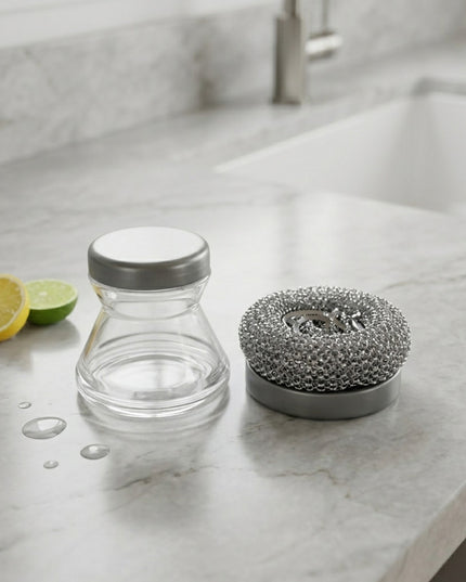 Liquid Dispensing Dish Cleaning Brush 1 Pc