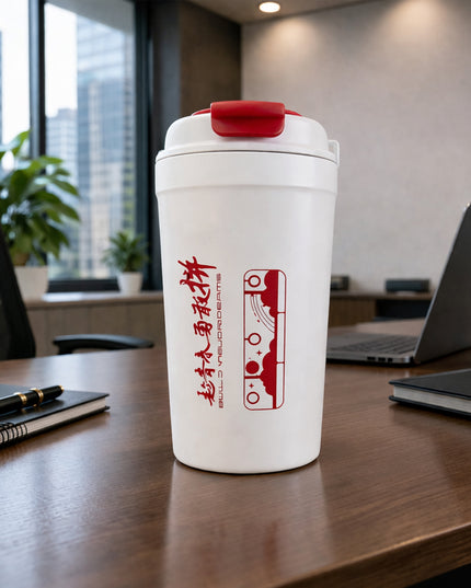 Vacuum Insulated Travel Mug Tumbler With Lid (500 Ml Approx)