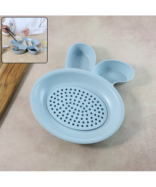 Multi-purpose Dumpling  Snack Serving Plate (1 Pc)