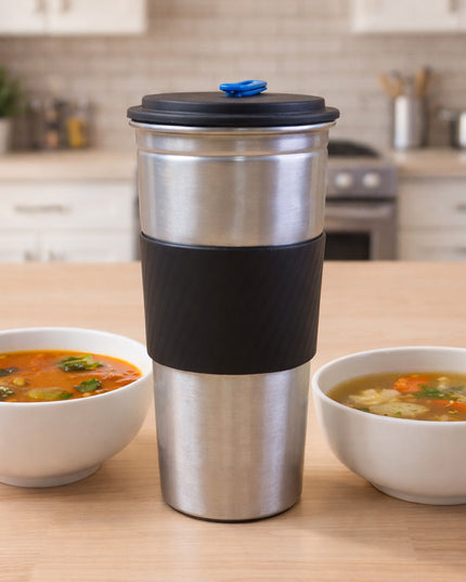 Supermom Stainless Steel Sip Mate Travel Tumbler (Approx. 500 Ml)