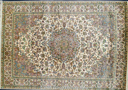 High knot silk on silk, size 4'x6'