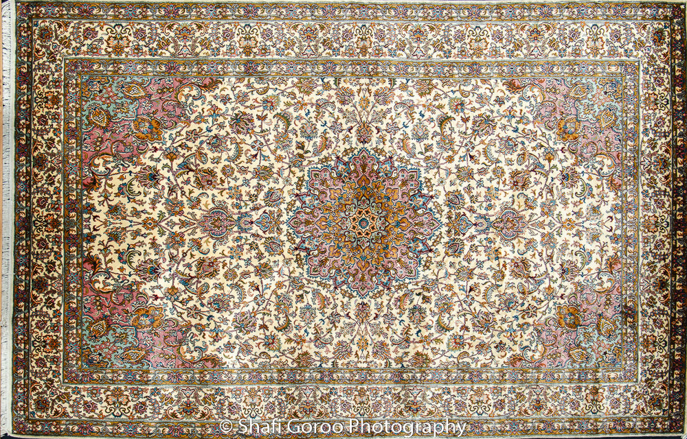 High knot silk on silk, size 4'x6'