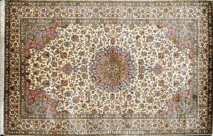 High knot silk on silk, size 4'x6'