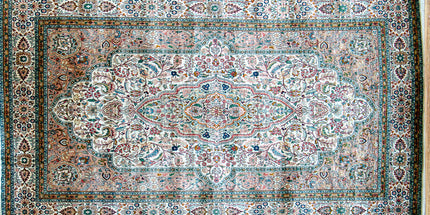 Collection image for: Extreme High Knot Silk-on-Silk Kashmir Carpet