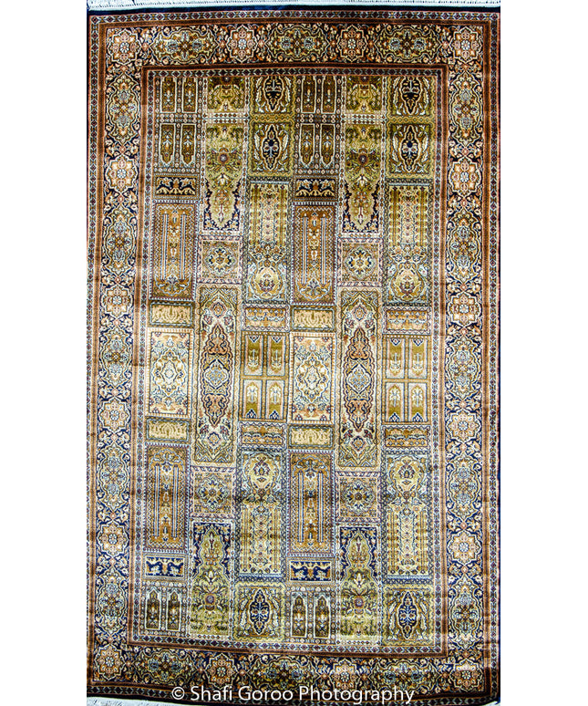 High knot silk on silk, size 3' x 5'