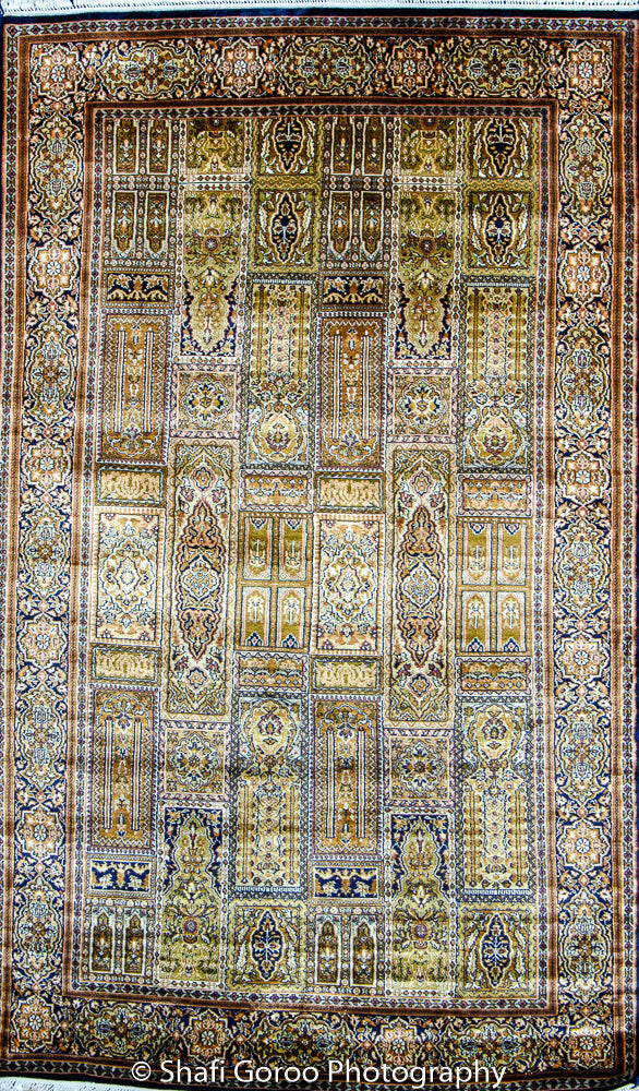 High knot silk on silk, size 3' x 5'