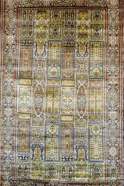 High knot silk on silk, size 3' x 5'