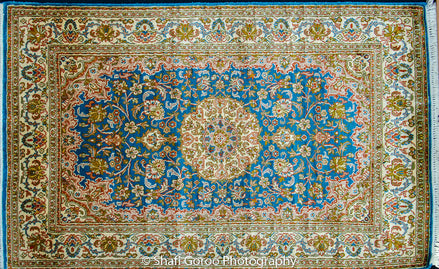 High knot silk on silk, size 2' x 3'