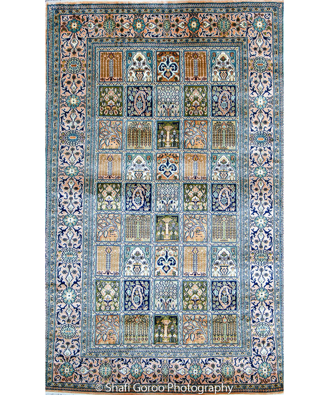 High knot silk on silk, size 3' x 5'