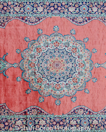 Regular silk carpet, size: 4 feet by 6 feet