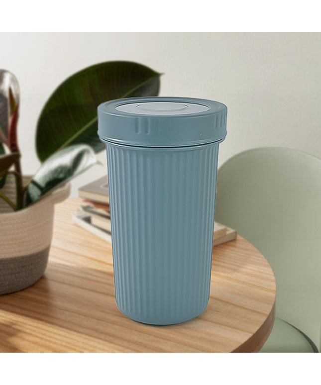 Apex Double Wall Inner Steel Travel Glass (500ml) Approx (1 Pc  Mix Color)