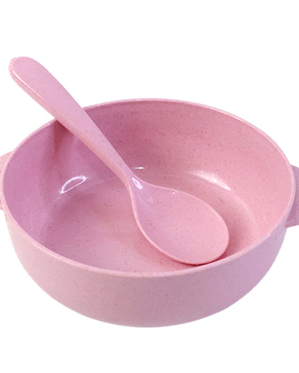 Premium Kids Feeding Bowl With Spoon (1 Set 240ml)