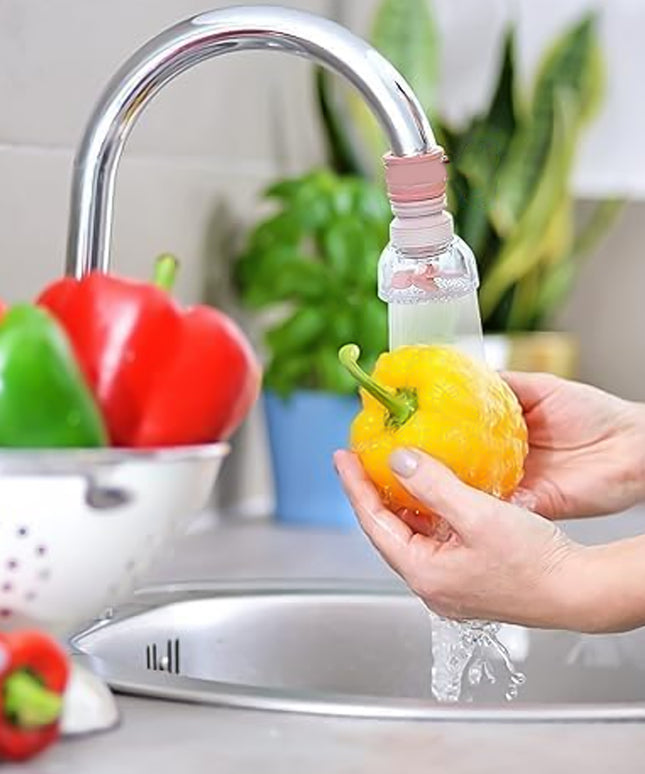 Flexible Plastic Faucet Extender (1 Pc)