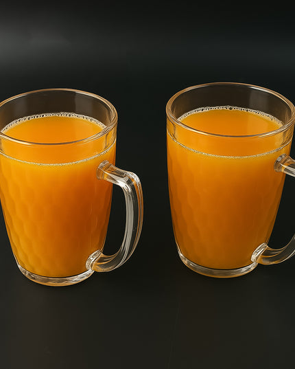Apex Mocktail Mug Glass (2 Pc Set  400 Ml)