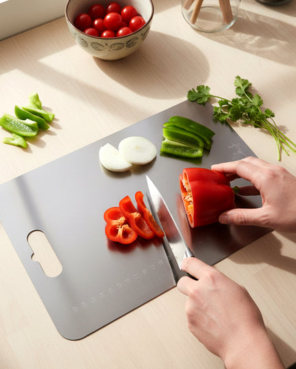 Large Stainless Steel Chopping Cutting Board (1 Pc)
