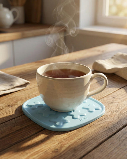Heat Resistant Multipurpose Cup Coaster  Hot Pot Pad Set (2 Pc)