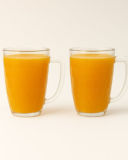Apex Mocktail Mug Glass (2 Pc Set  400 Ml)