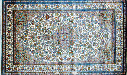 High knot silk on silk, size 3' x 5'