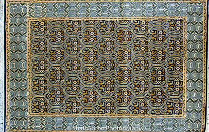 High knot silk on silk, size 2' x 3'