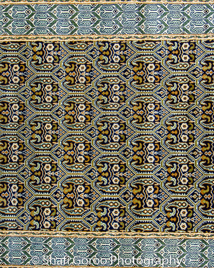 High knot silk on silk, size 2' x 3'