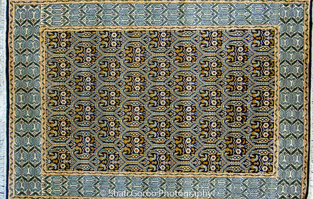 High knot silk on silk, size 2' x 3'