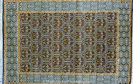 High knot silk on silk, size 2' x 3'