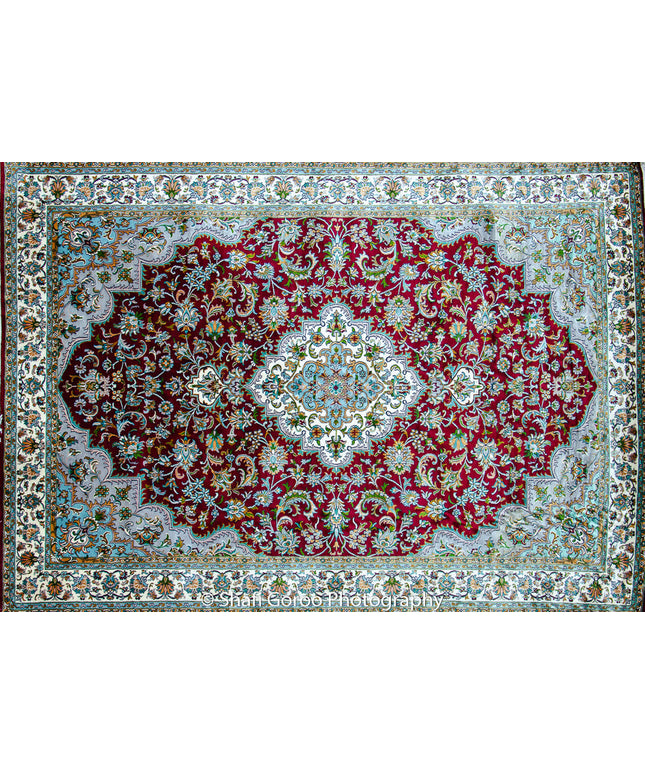 High knot silk on silk, size 5'x7'