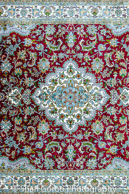 High knot silk on silk, size 5'x7'