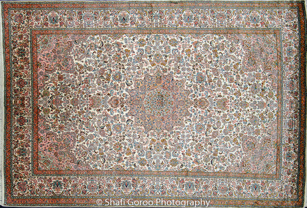 High knot silk on silk, size 4'x6'